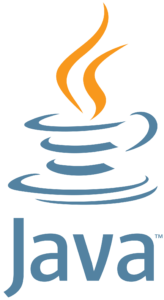 Logotyp języka programowania Java. Przedstawia filiżankę z kawą.