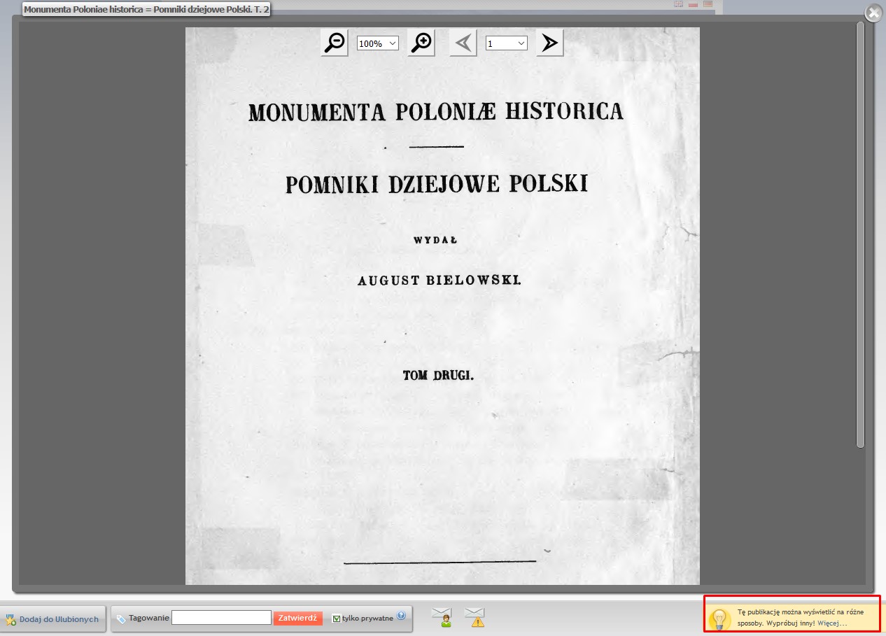 Publikacja pochodzi z zasobów Kujawsko Pomorskiej Biblioteki Cyfrowej