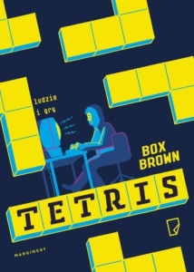 Okładka komiksu "Tetris" autorstwa Box Brown. Komiks miał premierę 29 maja. Komiks recenzowany w artykule "najlepsze premiery komiksów"